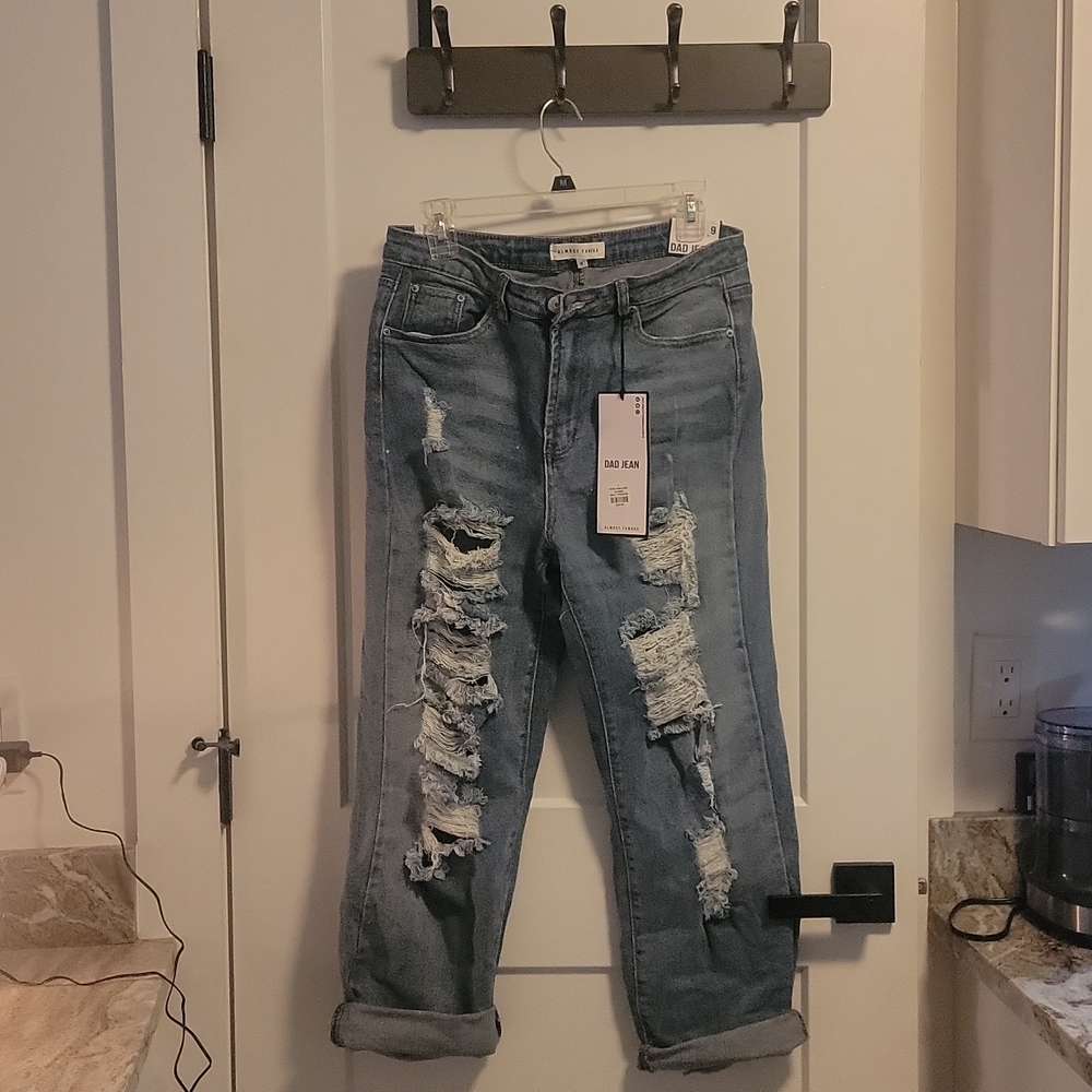 Almost famous dad Jeans with tags